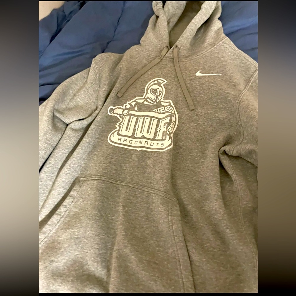 West Florida Argonauts Hoodie Grey Size Large